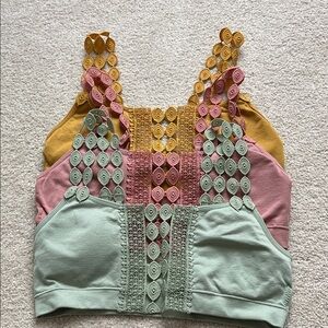 Beautiful Cami/Bras with Pads, EUC
